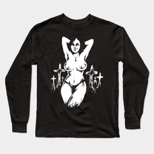 Graveyard Babe Long Sleeve T-Shirt